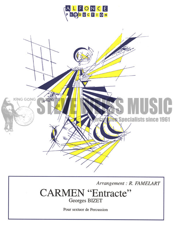 Bizet-Entracte de Carmen arr. Famelart (SP)-X/V/M/3T/P