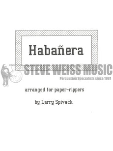 Bizet-Habanera arr. Spivack (for paper rippers)-Paper