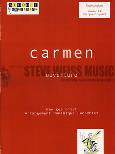 Bizet-Overture from Carmen arr. Lacomblez (SP)-V/X/M/2T/