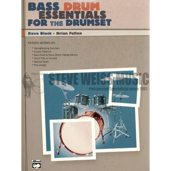 Black/Fullen-Bass Drum Essentials for Drumset BOOK ONLY