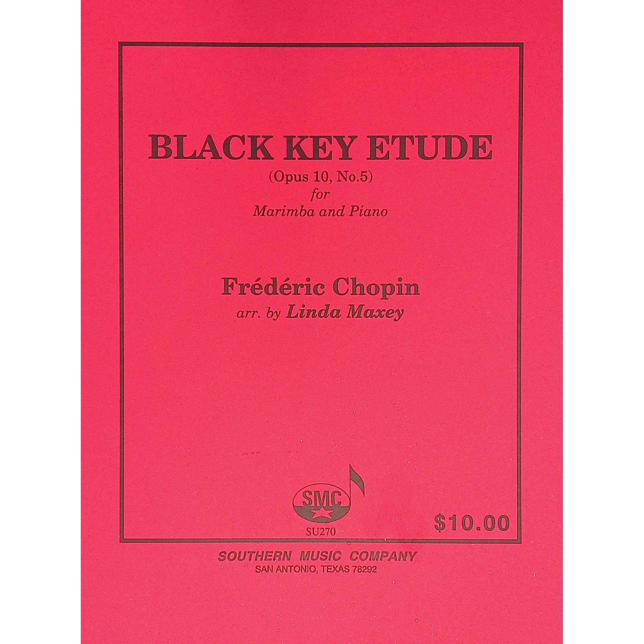 Black Key Etude by Frederic Chopin arranged by Linda Maxey