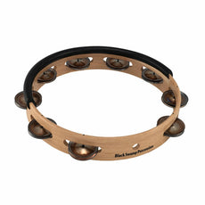 Black Swamp 10" Session Plus Headless Tambourine - Single Row, Chromium 25 jingles