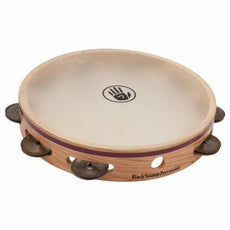 Black Swamp 10" SoundArt S3 Single Row Tambourine - Calf Head S3TS