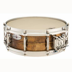 Black Swamp 14x5 Brass Concert Snare Drum - Multisonic Torch Patina Finish