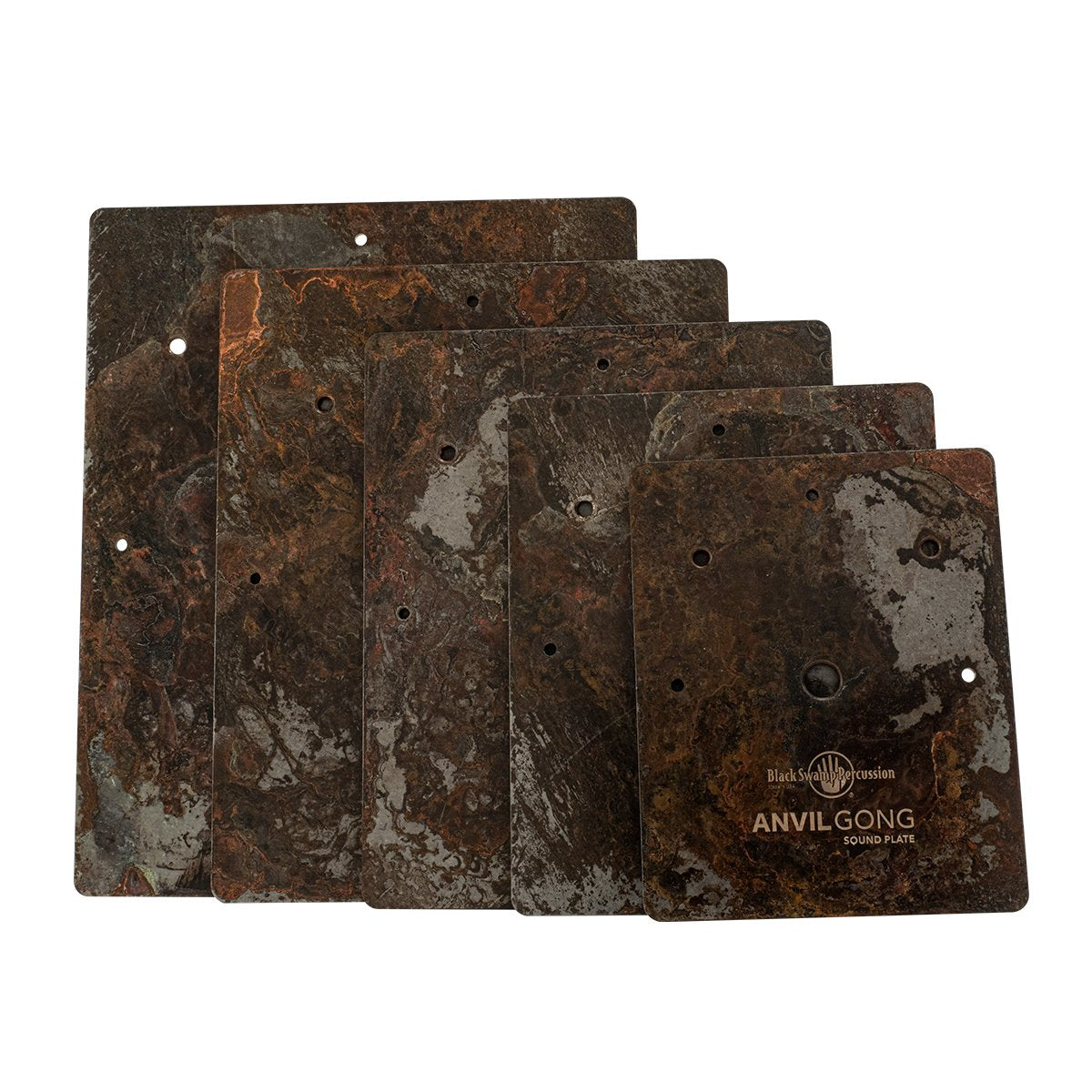 Black Swamp Anvil Gong - Rectangular Sound Plate - 9.5" - Image 3