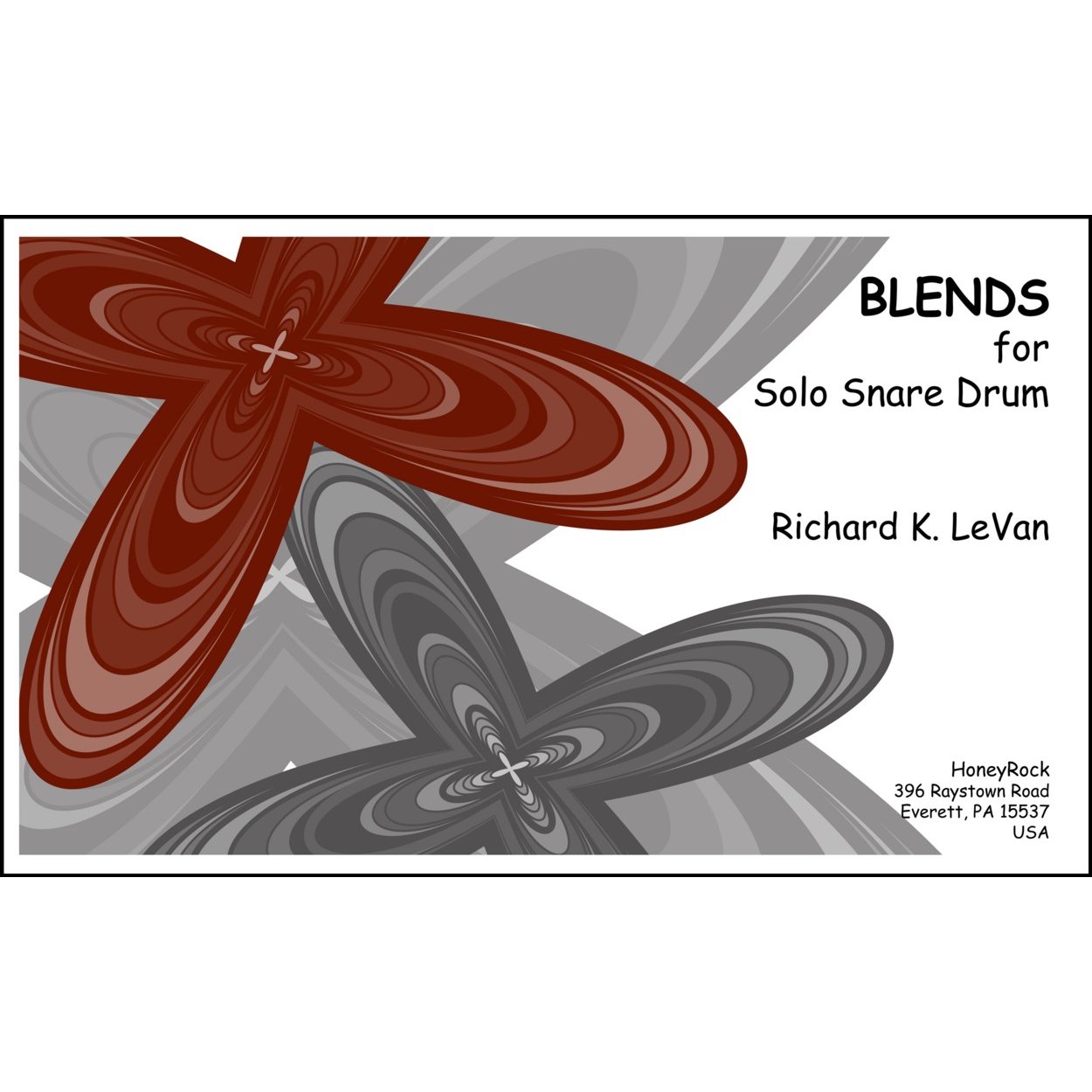 BLENDS for Solo Snare Drum by Richard LeVan