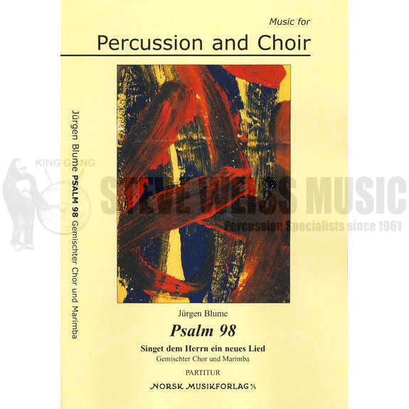 Blume-Psalm 98 (S)-M/Choir