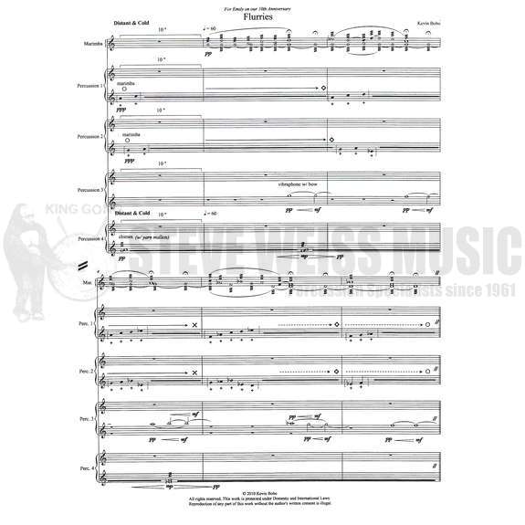 Bobo-Flurries (SP)-V/C/Cro./2M/Handbells/P