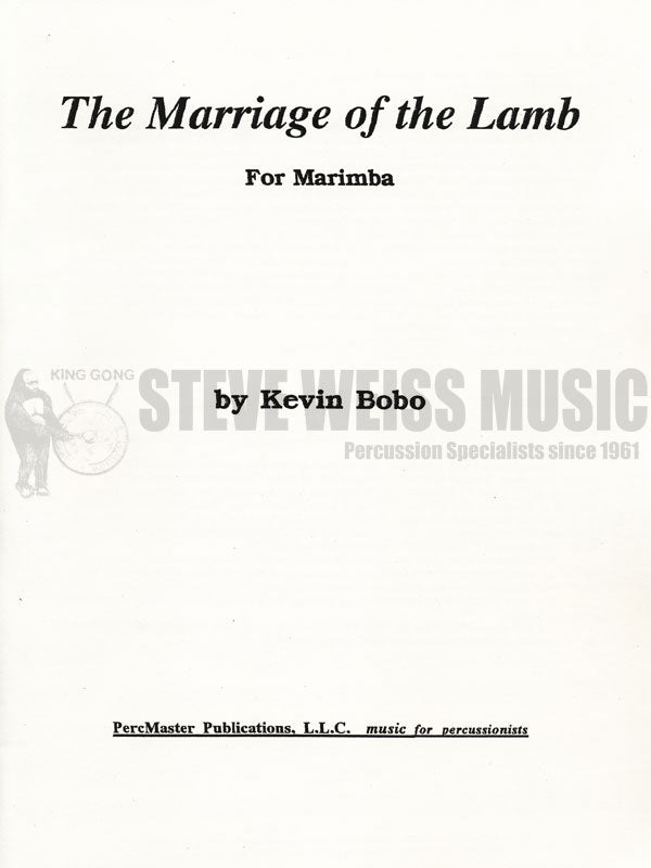 Bobo-Marriage of the Lamb-M