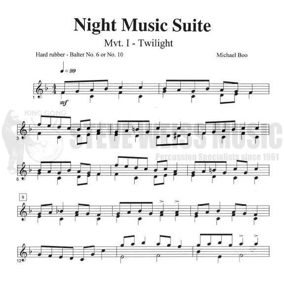 Boo-Night Music Suite-B