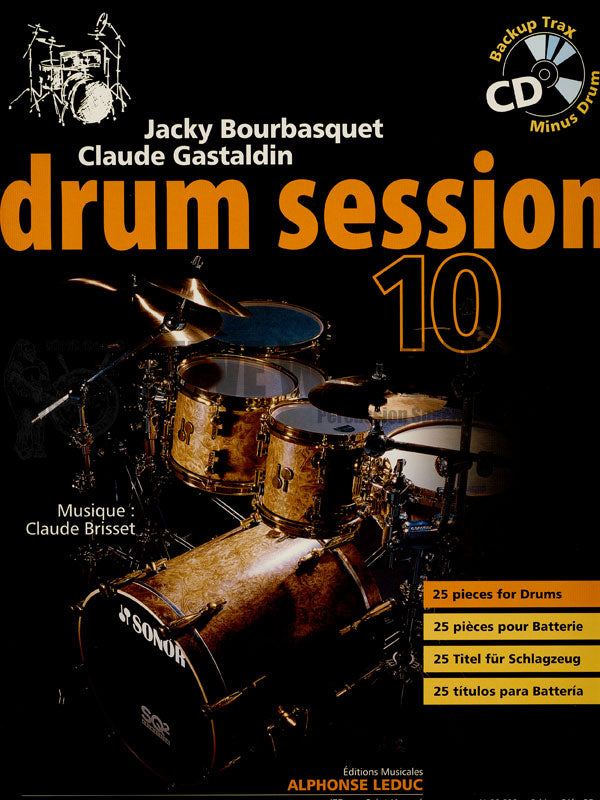 Bourbasquet/Gastaldin-Drum Session 10 (CD)