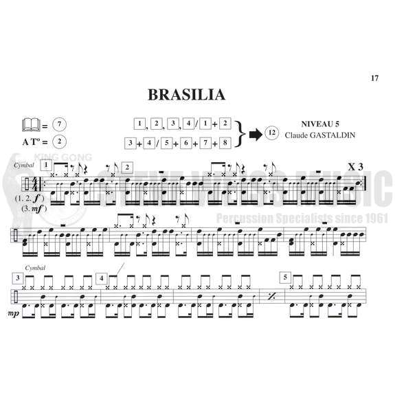 Bourbasquet/Gastaldin-Drum Session 13 (book w/CD)
