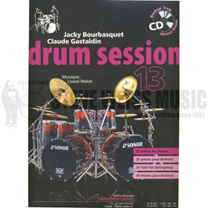 Bourbasquet/Gastaldin-Drum Session 13 (book w/CD)