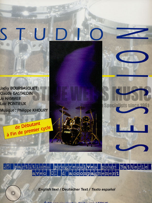 Bourbasquet/Gastaldin-Studio Session vol. 1 (CD)