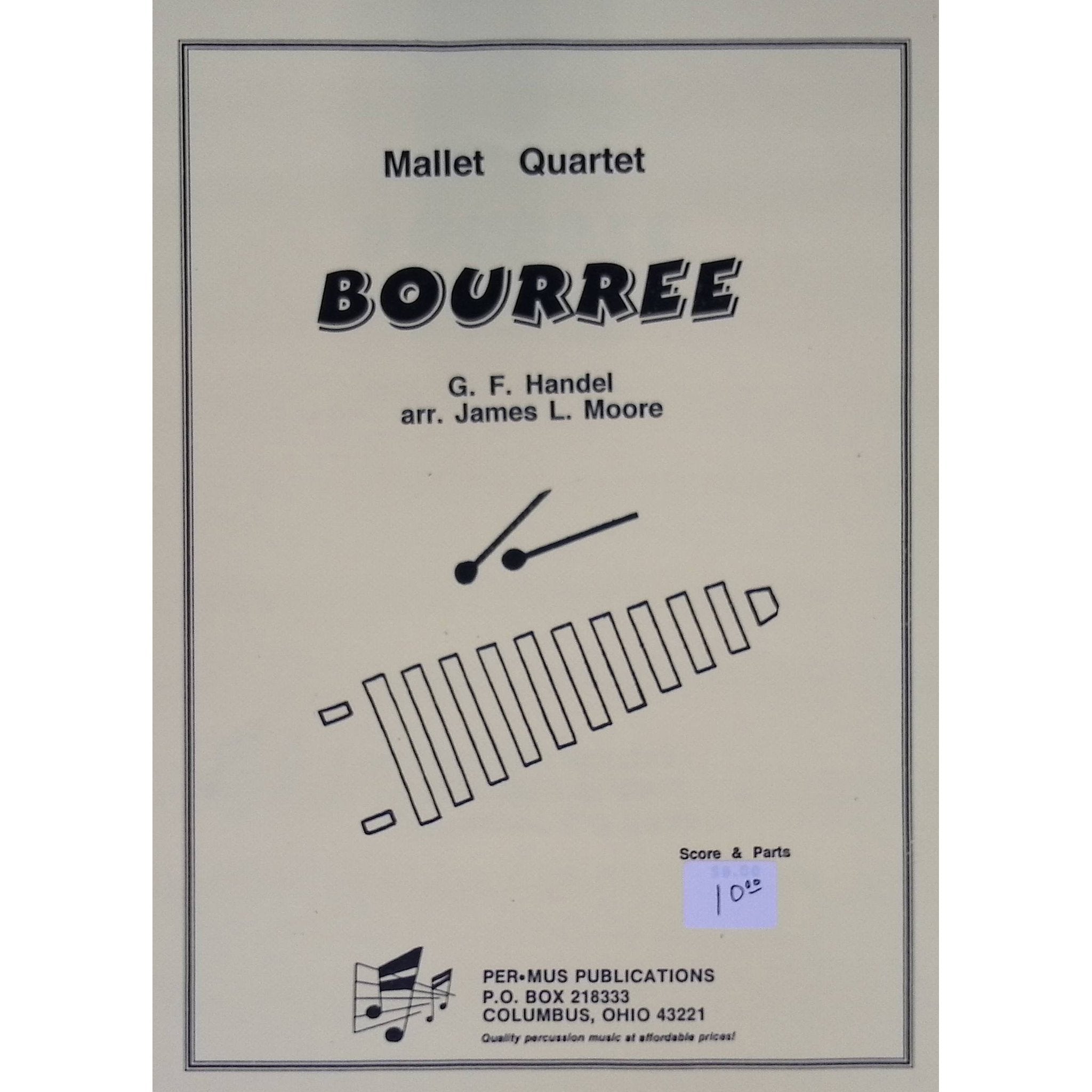 Bourree by George Frideric Handel arranged by James Moore