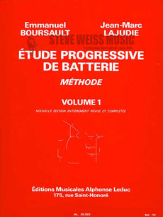 Boursault/Lajudie-Bk I Etude Progressive de Batterie