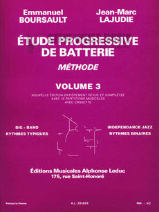 Boursault/Lajudie-Bk II Etude Progressive de Batterie