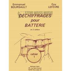 Boursault/Lefevre-Bk 2 Dechiffrages pour Batterie