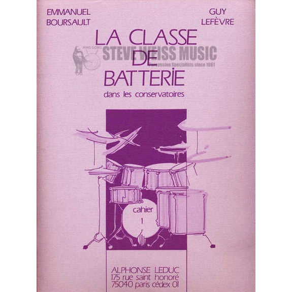 Boursault/Lefevre-Vol 1 La Classe de Batterie