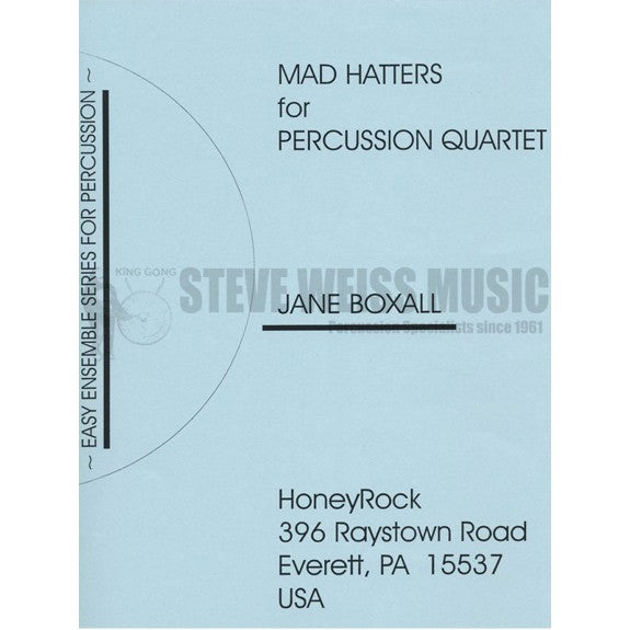 Boxall-Mad Hatters 4 Hi-hats/woodblocks SP