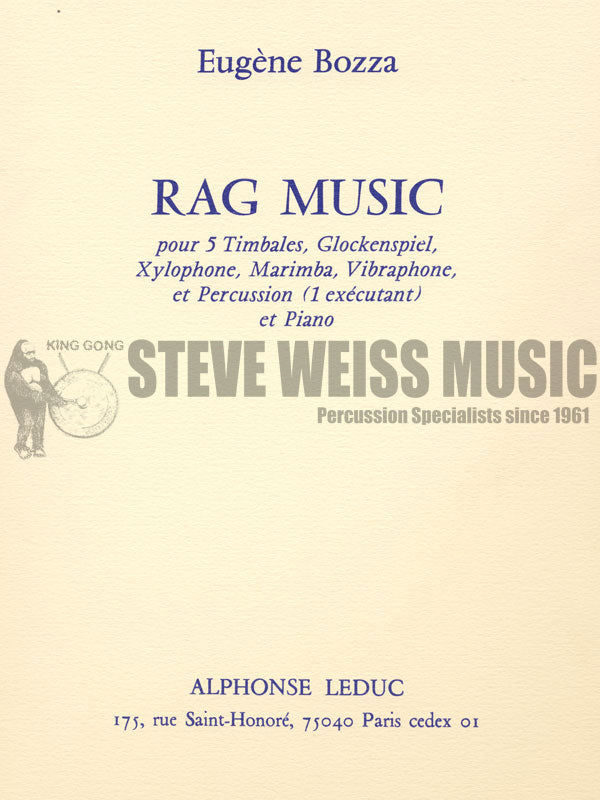 Bozza-Rag Music (SP)-P/5T/B/X/M/V/PN