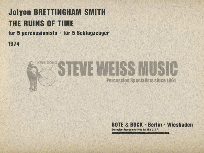 Brettingham-Smith-Ruins of Time, The(S)-P/V/M/3T/X/B/Almg