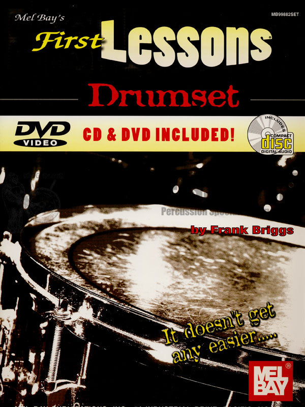 Briggs-First Lessons for Drumset (CD)
