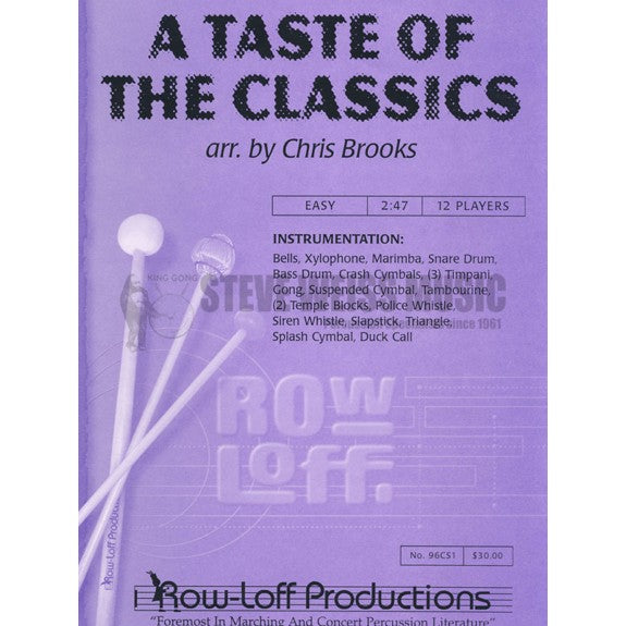 Brooks-Taste of the Classics, A (SP)-B/X/M/P