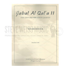Broscious-Jabal al Qal'a II CELLO/4 PERC VERSION (SP)-V/M /P/VC