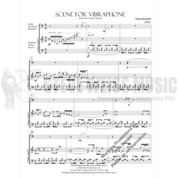 Brostrom-Scene for Vibraphone-V/P