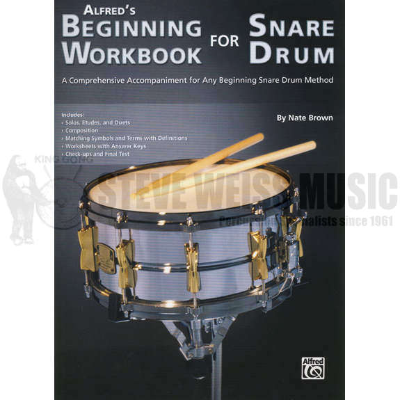 Brown-Alfred's Beginning Workbook for Snare Drum