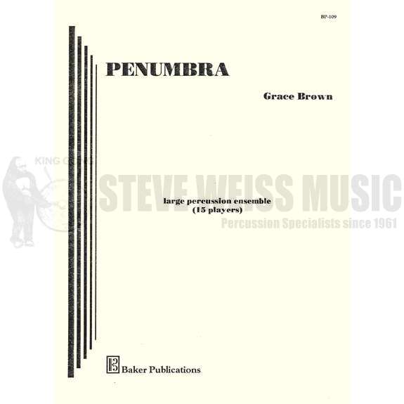Brown, G.-Penumbra (SP)-B/V/C/X/M/4T/P/HPSCHD/CEL