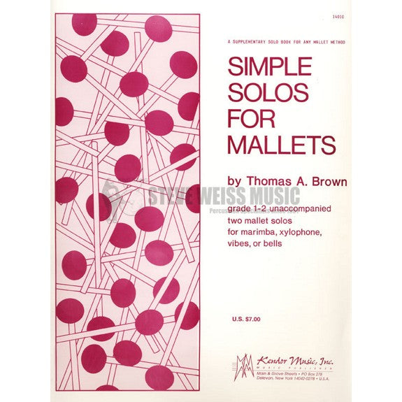Brown, T.-Simple Solos for Mallets-Mal