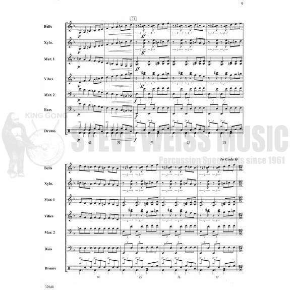 Brubeck-Blue Rondo a la Turk arr. Moore (SP)-B/V/X/2M/DS/ BG