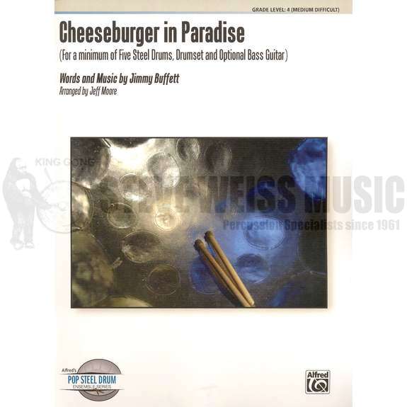 Buffett-Cheeseburger in Paradise arr. Moore (SP)Steel drs /DS/opt. BG