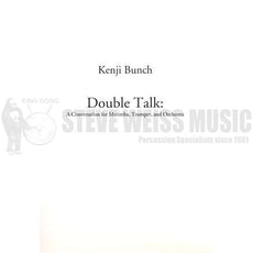 Bunch-Double Talk (Full score ONLY)-M/TP/Orch. OS