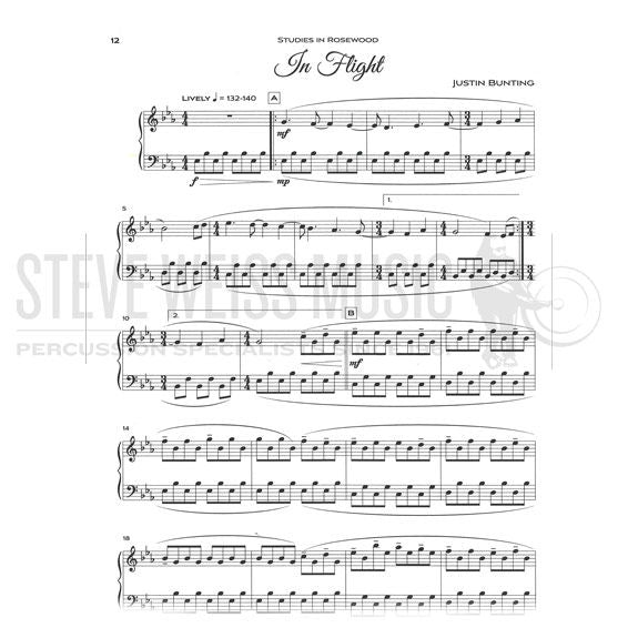 Bunting-Studies in Rosewood