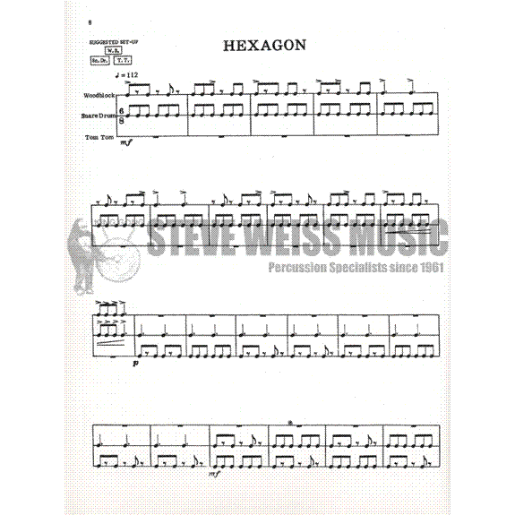 Burns/Feldstein-Multiple Percussion Solos at the Advanced Level