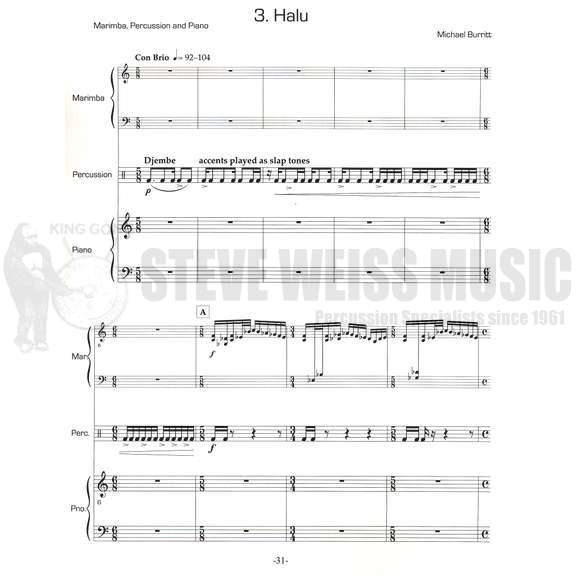 Burritt-Concerto for Marimba (SP)-M/P/PN Red.