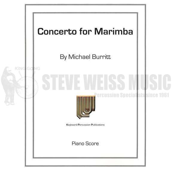 Burritt-Concerto for Marimba (SP)-M/P/PN Red.