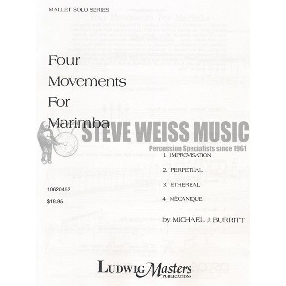 Burritt-Four Movements for Marimba-M
