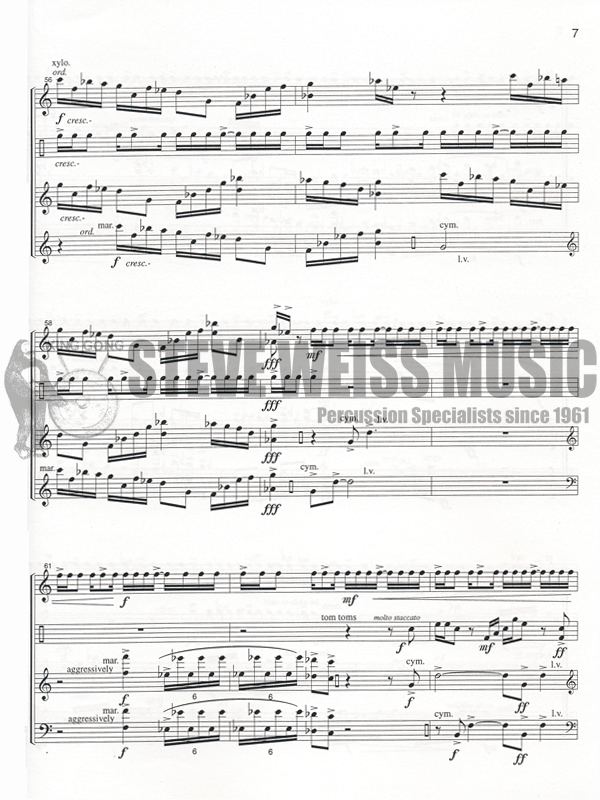 Buss, Howard-Overture for Percussion-V/C/X/2M/4T/P-SP