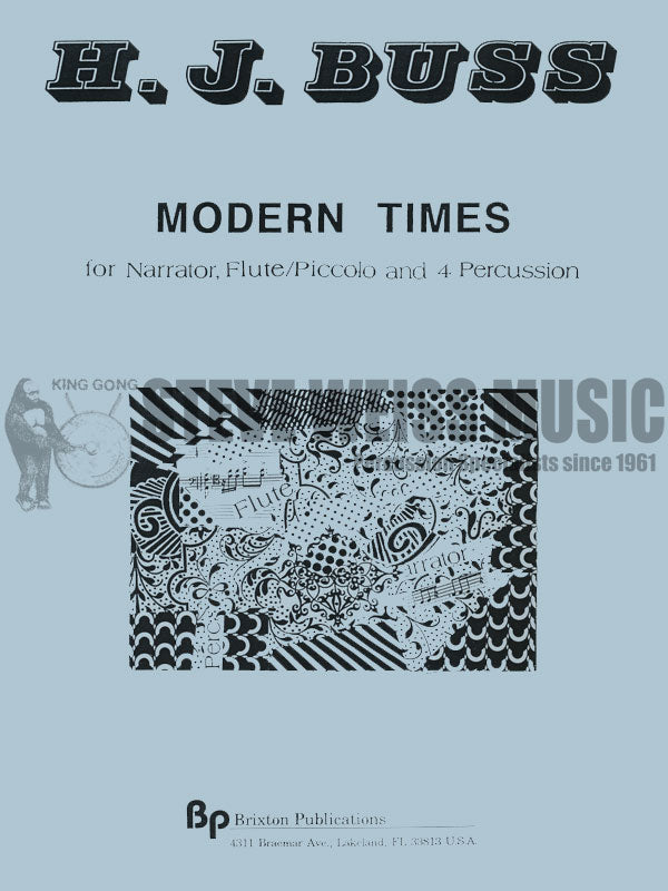 Buss-Modern Times(SP)-B/V/X/M/4T/P-FL/PICC/Narr