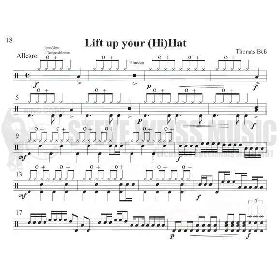 Buss-My Very First Drumset Solo Book