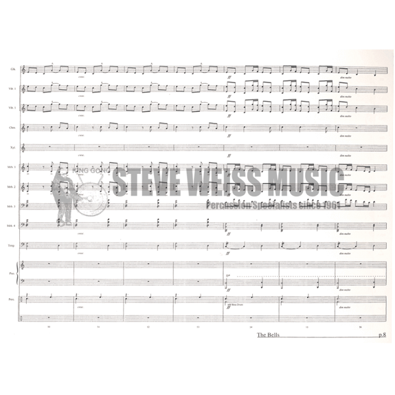 Byrd-Bells, The arr. Raush (SP)-B/2V/C/X/M/4T/P/opt. PN