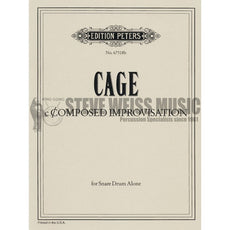Cage-Composed Improvisation for Snare Drum-SD