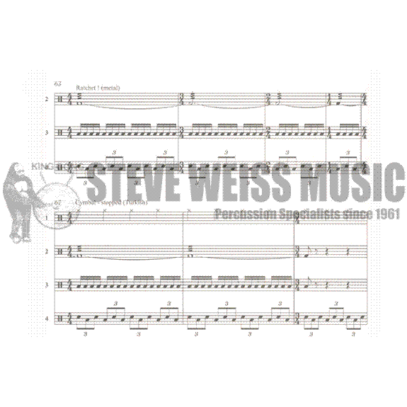Cage-Dance Music for Elfrid Ide (Parts)-P/PN