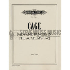 Cage-Fads and Fancies in the Academy (P)-P/PN