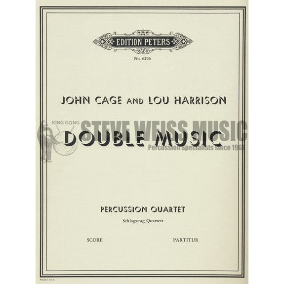 Cage/Harrison-Double Music (S)