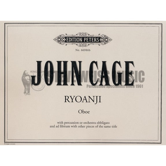 Cage-Ryoanji (Percussion Part Only) OS